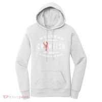Crawfish Boil Gift Weekend Forecast Cajun And Beer Party Meaningful Gift Women's Hoodie thumb 0