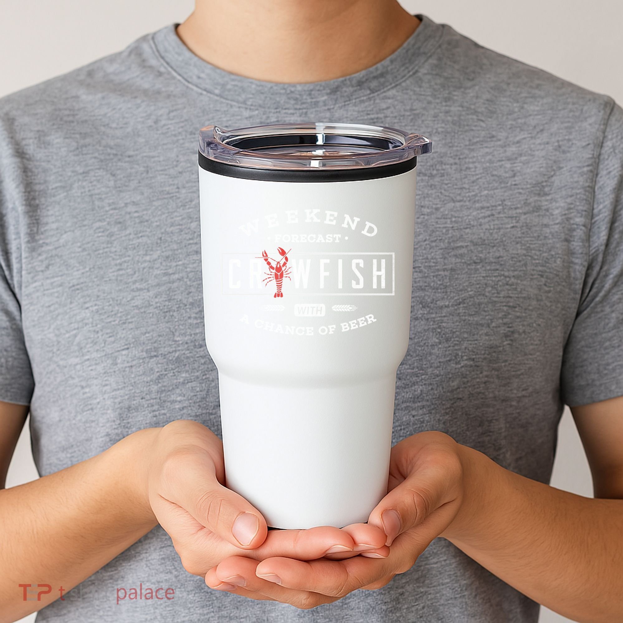 Crawfish Boil Gift Weekend Forecast Cajun And Beer Party Meaningful Gift Tumbler