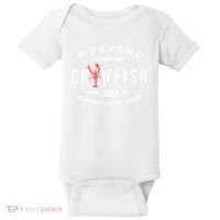 Crawfish Boil Gift Weekend Forecast Cajun And Beer Party Meaningful Gift Baby Bodysuit thumb 0