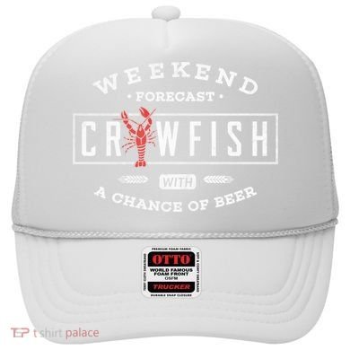 Crawfish Boil Gift Weekend Forecast Cajun And Beer Party Meaningful Gift Hat
