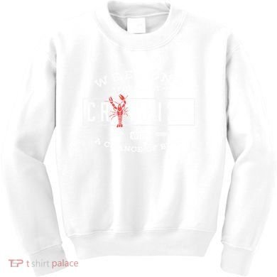 Crawfish Boil Gift Weekend Forecast Cajun And Beer Party Meaningful Gift Kids Sweatshirt