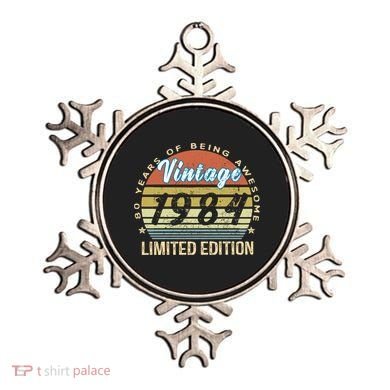 Cool Birthday Gift Vintage 1984 Limited Edition Ornament