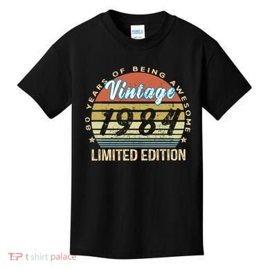 Cool Birthday Gift Vintage 1984 Limited Edition Kids T-Shirt