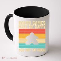 Cool Board Games Meeple Gaming Nerd Game Night Cool Gift Coffee Mug thumb 0