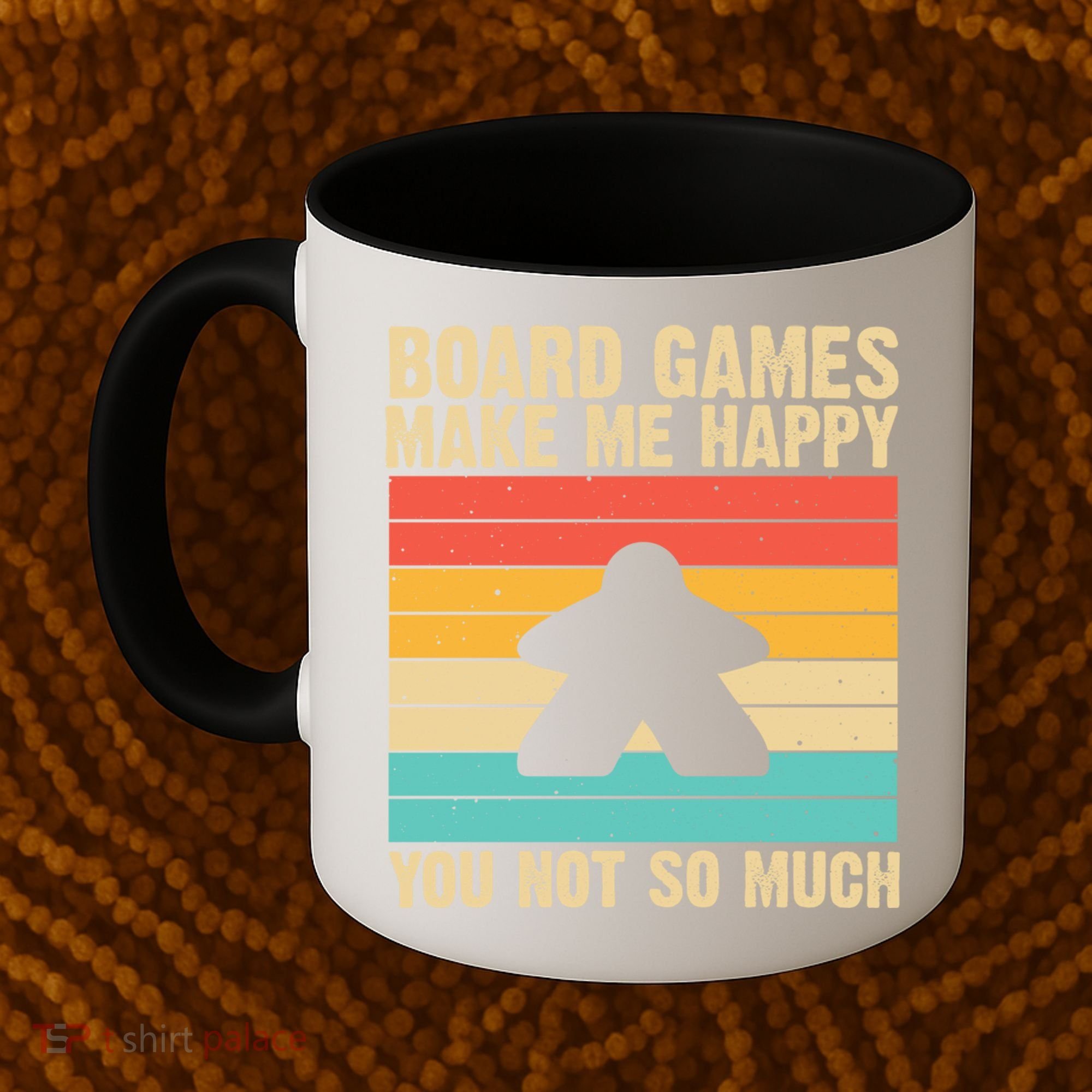 Cool Board Games Meeple Gaming Nerd Game Night Cool Gift Coffee Mug