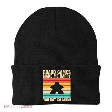 Cool Board Games Meeple Gaming Nerd Game Night Cool Gift Beanie