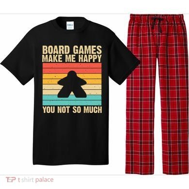 Cool Board Games Meeple Gaming Nerd Game Night Cool Gift Pajama Set