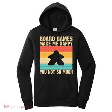 Cool Board Games Meeple Gaming Nerd Game Night Cool Gift Women's Hoodie