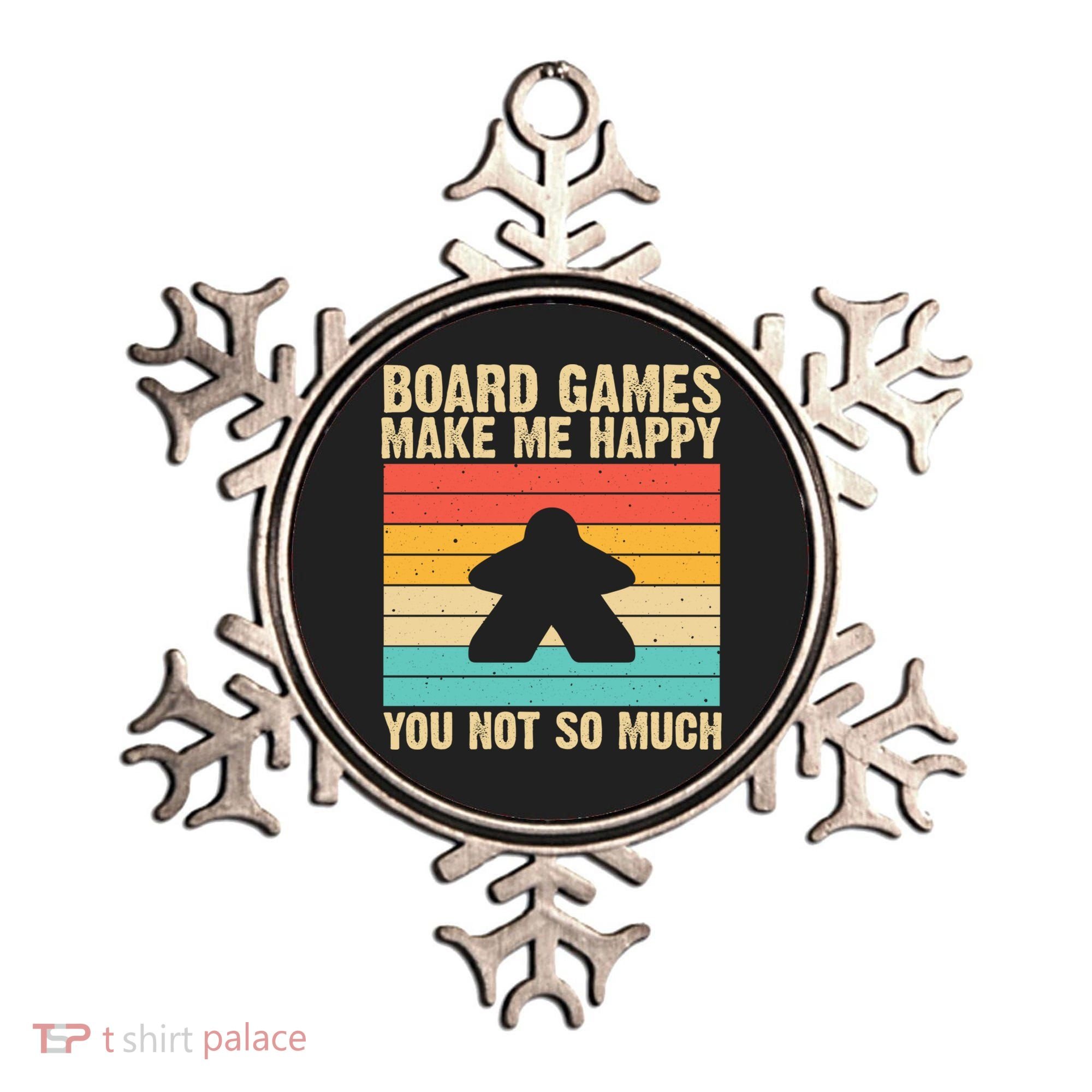 Cool Board Games Meeple Gaming Nerd Game Night Cool Gift Ornament