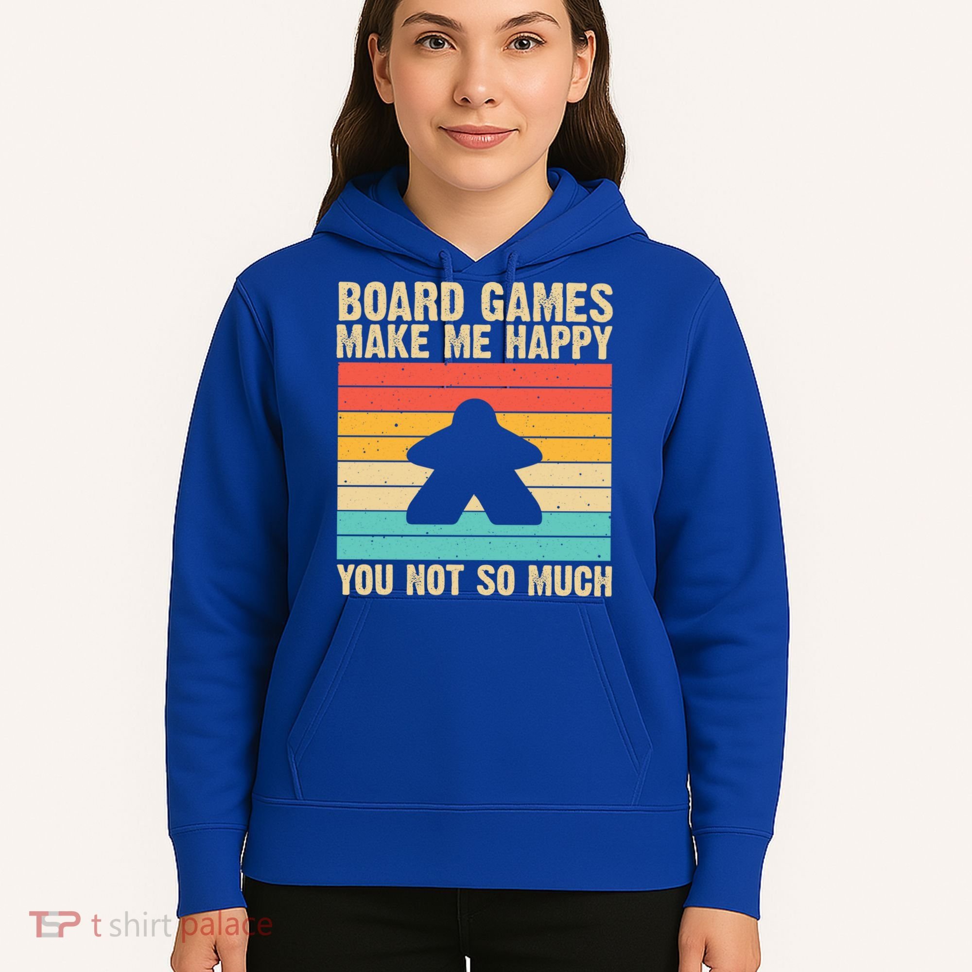 Cool Board Games Meeple Gaming Nerd Game Night Cool Gift Hoodie