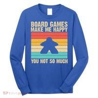 Cool Board Games Meeple Gaming Nerd Game Night Cool Gift Long Sleeve Shirt thumb 0