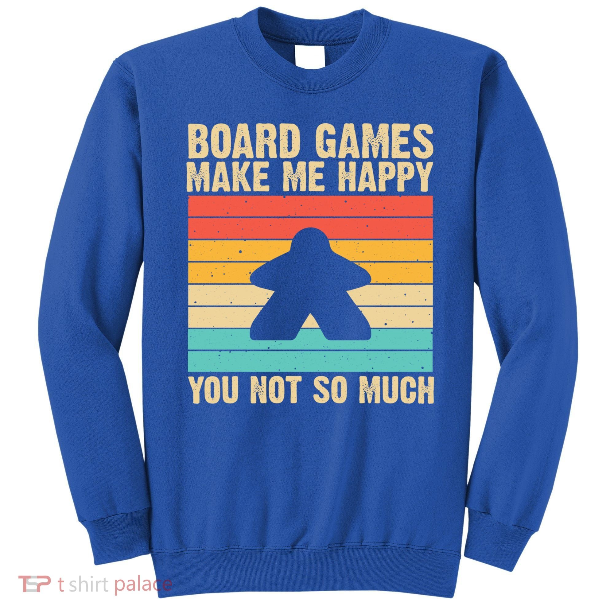 Cool Board Games Meeple Gaming Nerd Game Night Cool Gift Sweatshirt