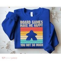 Cool Board Games Meeple Gaming Nerd Game Night Cool Gift Sweatshirt thumb 2