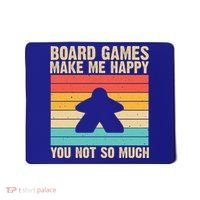 Cool Board Games Meeple Gaming Nerd Game Night Cool Gift Mousepad thumb 0