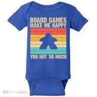 Cool Board Games Meeple Gaming Nerd Game Night Cool Gift Baby Bodysuit thumb 0