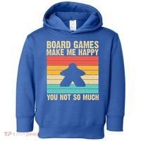 Cool Board Games Meeple Gaming Nerd Game Night Cool Gift Toddler Hoodie thumb 0