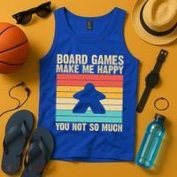 Cool Board Games Meeple Gaming Nerd Game Night Cool Gift Tank Top thumb 4