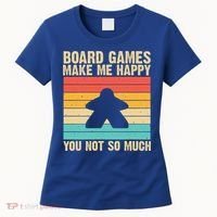 Cool Board Games Meeple Gaming Nerd Game Night Cool Gift Women's T-Shirt thumb 0