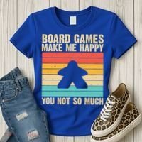 Cool Board Games Meeple Gaming Nerd Game Night Cool Gift Women's T-Shirt thumb 3