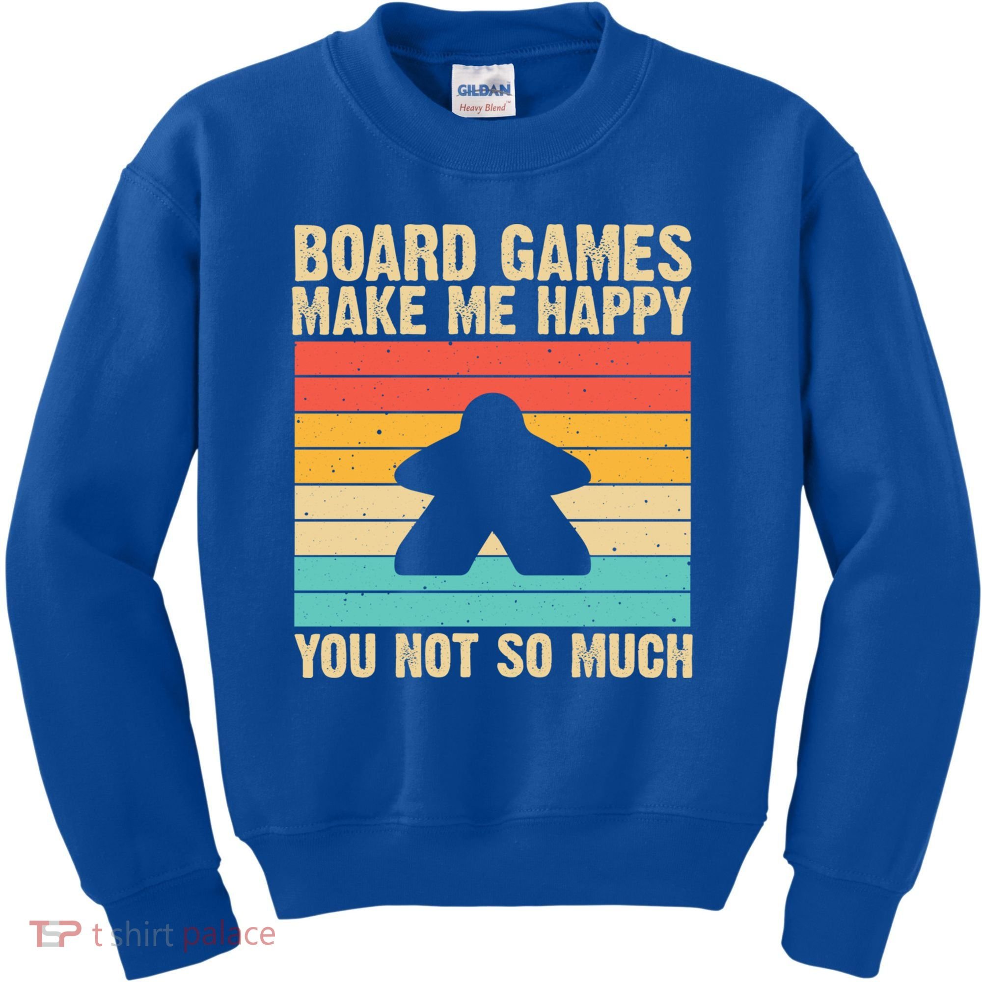 Cool Board Games Meeple Gaming Nerd Game Night Cool Gift Kids Sweatshirt