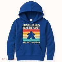 Cool Board Games Meeple Gaming Nerd Game Night Cool Gift Kids Hoodie thumb 0