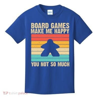 Cool Board Games Meeple Gaming Nerd Game Night Cool Gift Kids T-Shirt