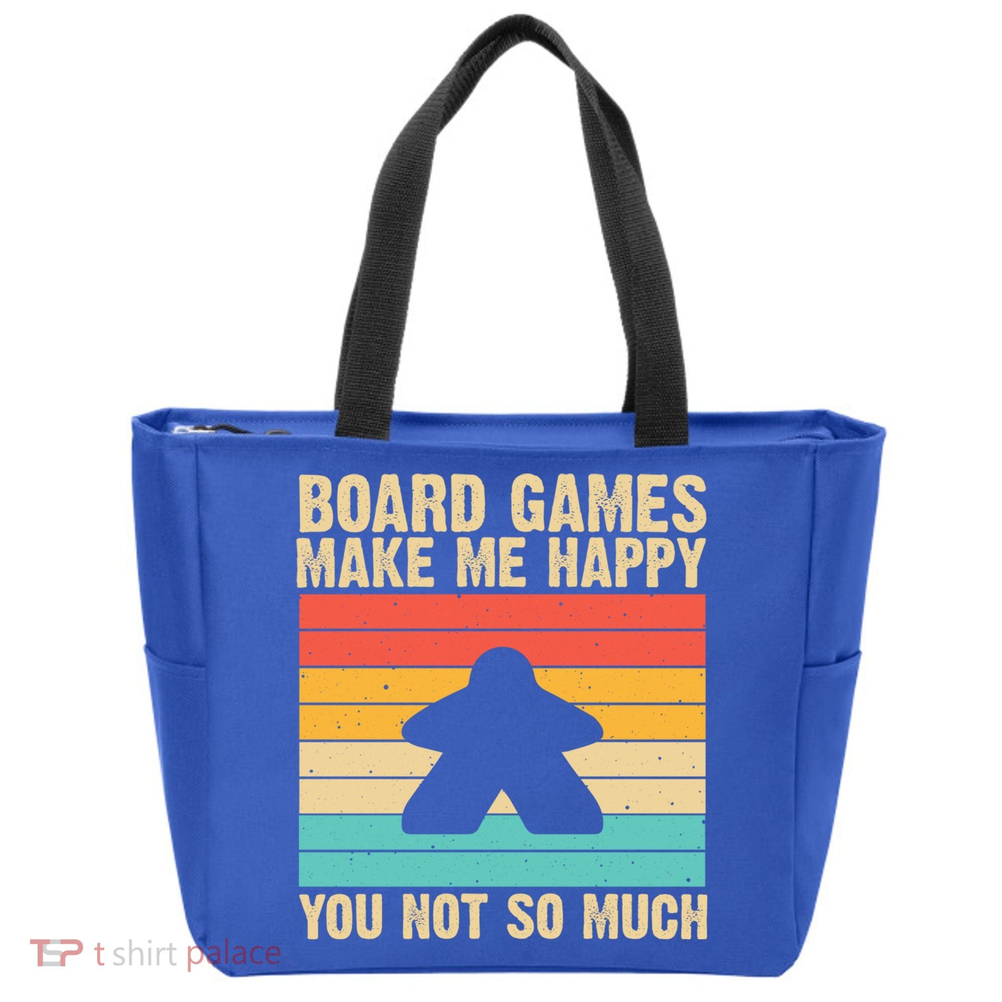 Cool Board Games Meeple Gaming Nerd Game Night Cool Gift Tote Bag