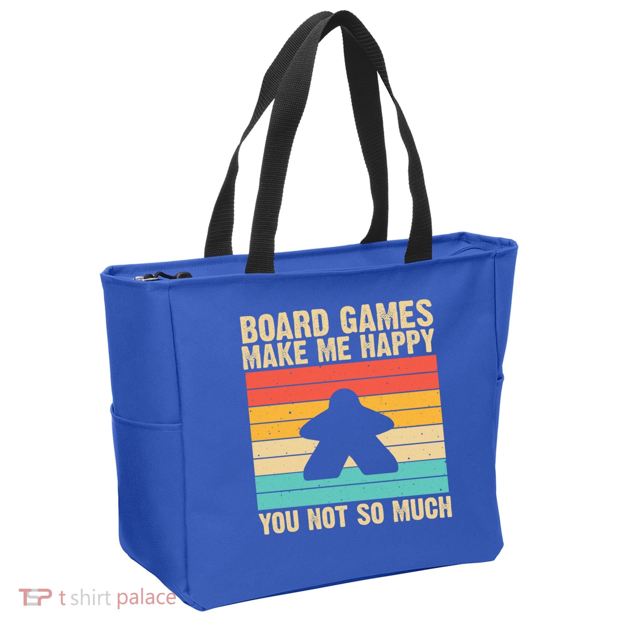 Cool Board Games Meeple Gaming Nerd Game Night Cool Gift Tote Bag