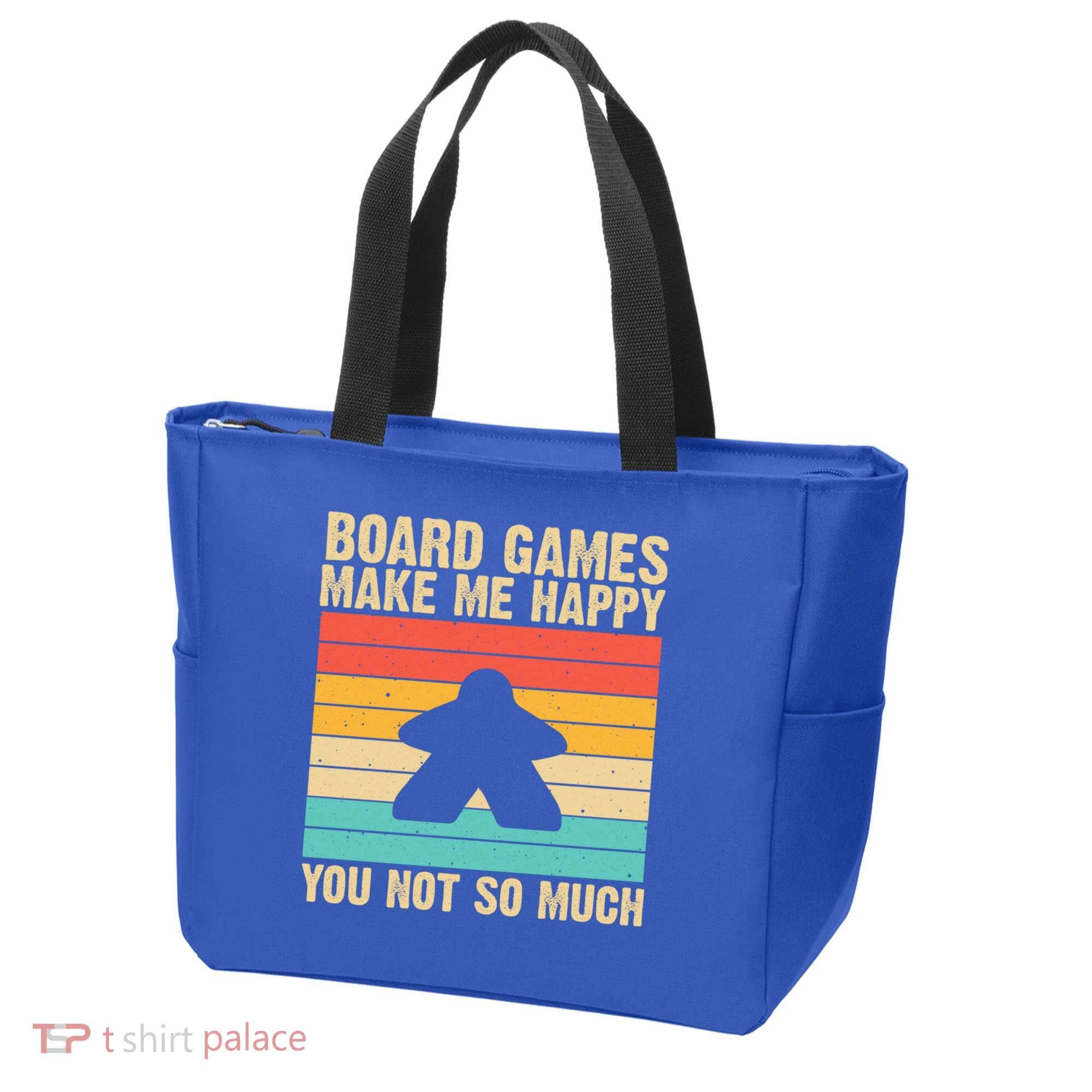 Cool Board Games Meeple Gaming Nerd Game Night Cool Gift Tote Bag