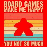 Cool Board Games Meeple Gaming Nerd Game Night Cool Gift Santa Hat thumb 1