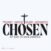 Chosen By God To Save America Trump Vance Musk Kennedy Visor thumb 3