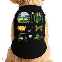Coquette Bow Golf Tournament Art Doggie Tank thumb 0