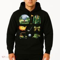 Coquette Bow Golf Tournament Art Hoodie thumb 2