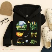Coquette Bow Golf Tournament Art Hoodie thumb 4