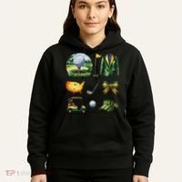 Coquette Bow Golf Tournament Art Hoodie thumb 5