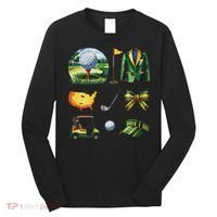 Coquette Bow Golf Tournament Art Long Sleeve Shirt thumb 0