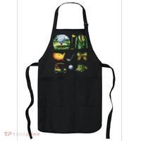 Coquette Bow Golf Tournament Art Apron thumb 0