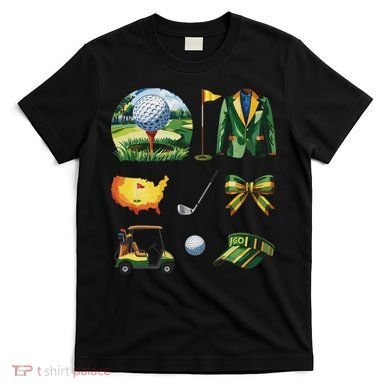 Coquette Bow Golf Tournament Art T-Shirt