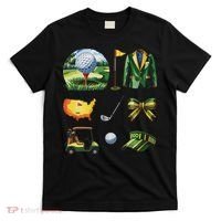 Coquette Bow Golf Tournament Art T-Shirt thumb 0