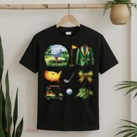 Coquette Bow Golf Tournament Art T-Shirt thumb 2