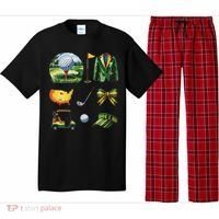 Coquette Bow Golf Tournament Art Pajama Set thumb 0