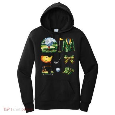 Coquette Bow Golf Tournament Art Women's Hoodie
