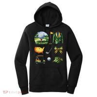 Coquette Bow Golf Tournament Art Women's Hoodie thumb 0