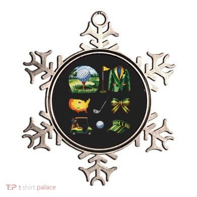 Coquette Bow Golf Tournament Art Ornament