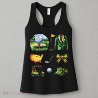 Coquette Bow Golf Tournament Art Women's Tank Top thumb 3
