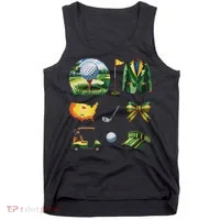Coquette Bow Golf Tournament Art Tank Top thumb 0