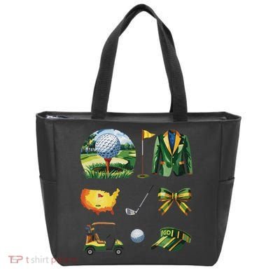 Coquette Bow Golf Tournament Art Tote Bag
