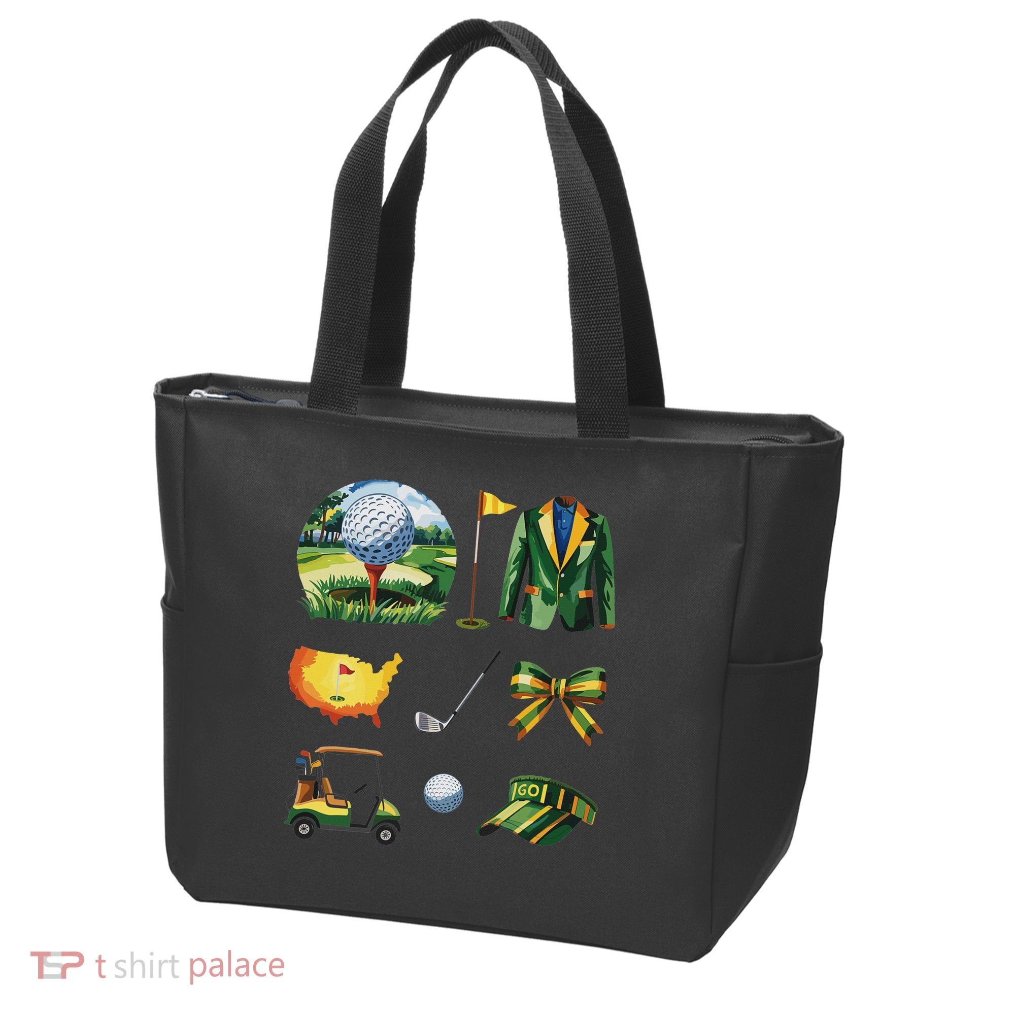 Coquette Bow Golf Tournament Art Tote Bag