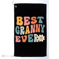 Cute Best Granny Ever Mothers Day Mom Grandma Gift Golf Towel thumb 0
