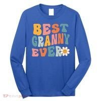 Cute Best Granny Ever Mothers Day Mom Grandma Gift Long Sleeve Shirt thumb 0